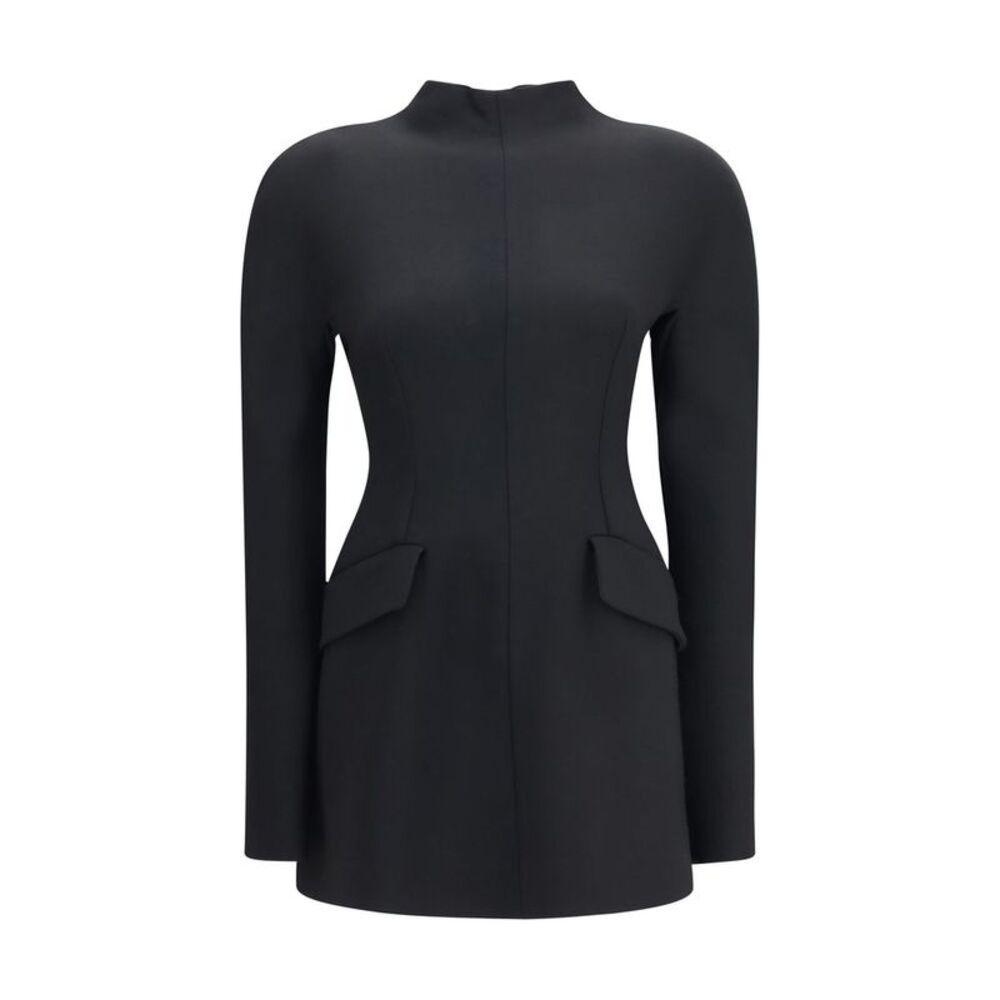 Max Mara Black Polyamide Casual Women's Dress